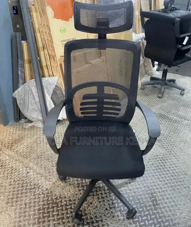 Office Chairs: Ergonomic Office Chair With 5 Star Nylon Base