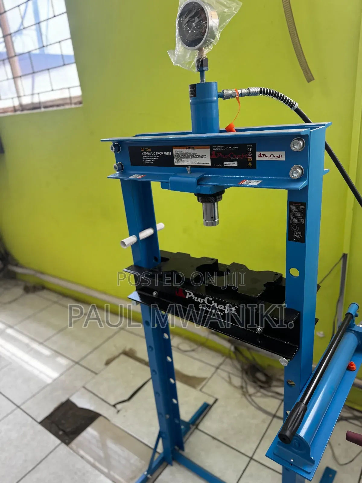 50 Tonne Hydraulic Shop Press