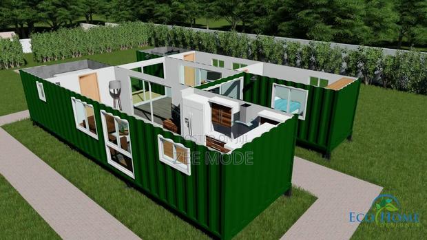 2*40ft Custom Container Home - main view