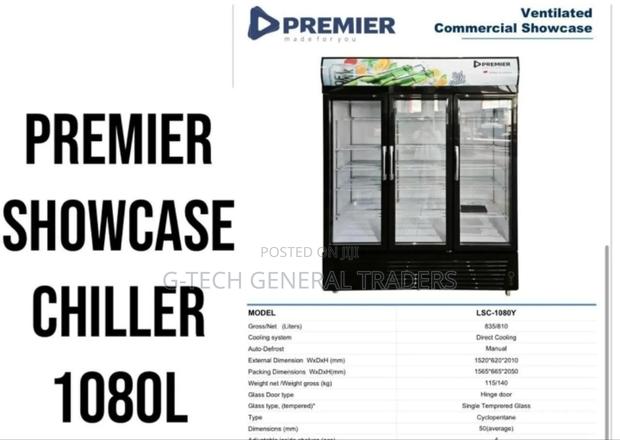 Premier Upright Showcase 1080l Commercial Freezer