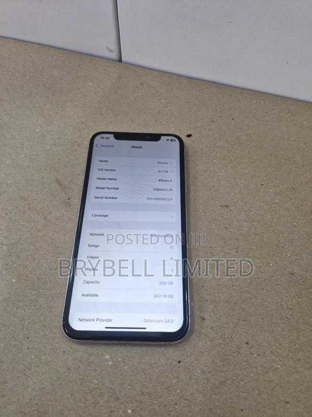 Apple iPhone X 256 GB White - thumbnail 3