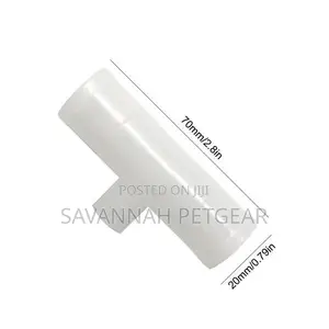 PVC Tee Fittings for Chicken Water Drinker Cups - 20/25mm