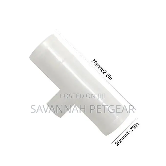 PVC Tee Fittings for Chicken Water Drinker Cups - 20/25mm