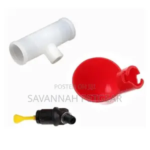 PVC Tee Fittings for Chicken Water Drinker Cups - 20/25mm