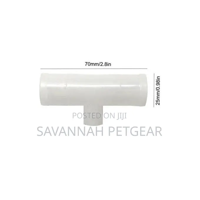 PVC Tee Fittings for Chicken Water Drinker Cups - 20/25mm