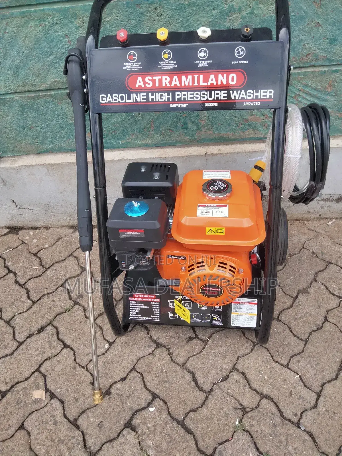 Gasoline High Pressure Washer