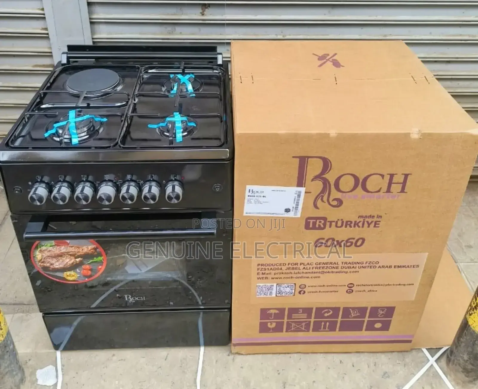 Roch 60by60 3gas +1 Cooker