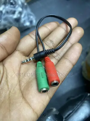 3.5mm Audio to Microphone and Audio Cable