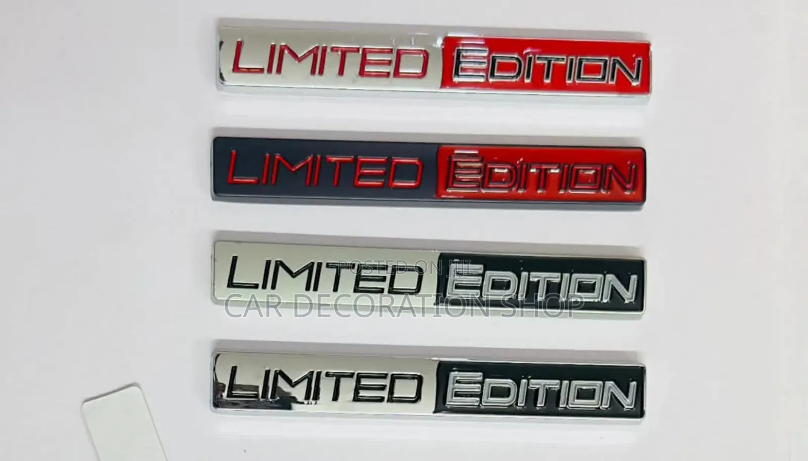 Limited Edition Decal Badges
