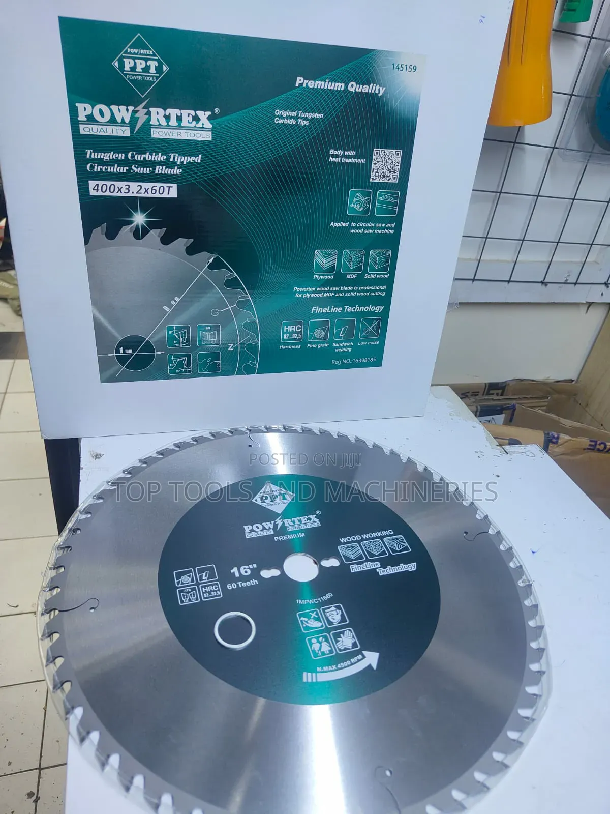 Powertex Heavy Duty 16 Inch Circular Saw Blade