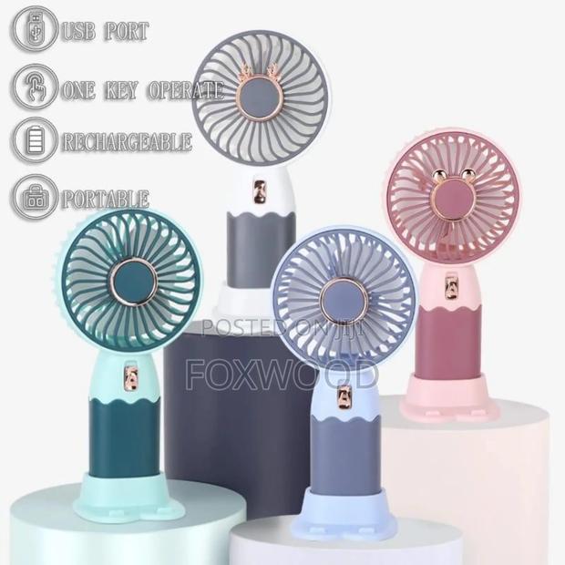 Rechargeable Handheld Portable Mini Fan - thumbnail 3