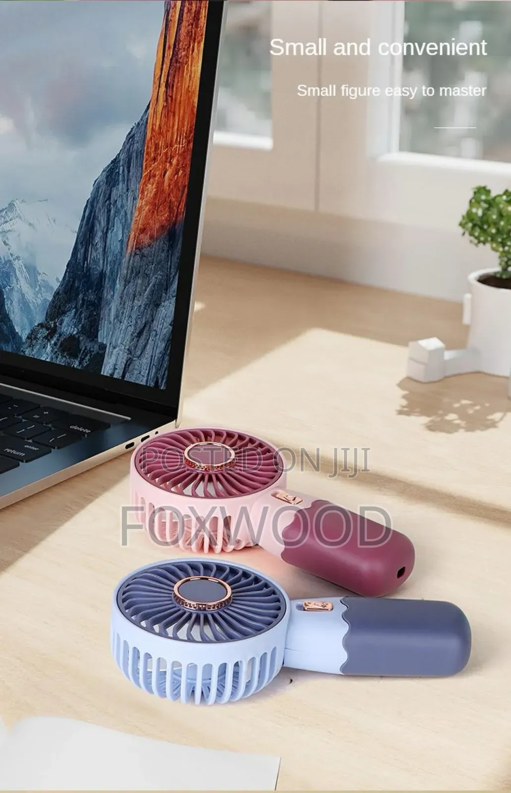 Rechargeable Handheld Portable Mini Fan