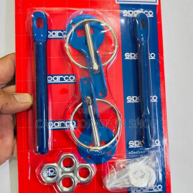 All Bonnet Fit Blue Pin Locks - main view