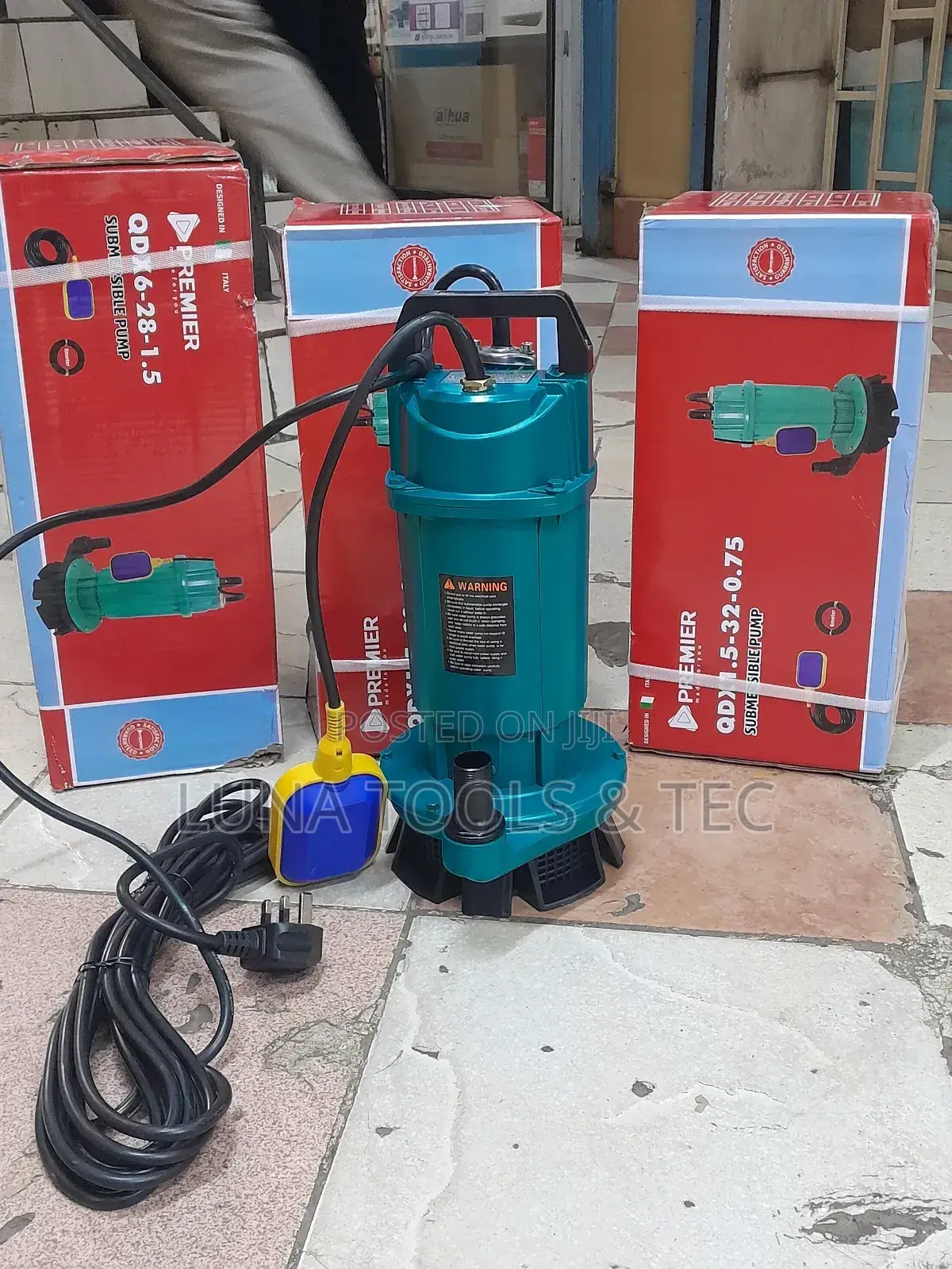 Shallow Borehole Premier Waters Pump 1hp 32m Head 750w