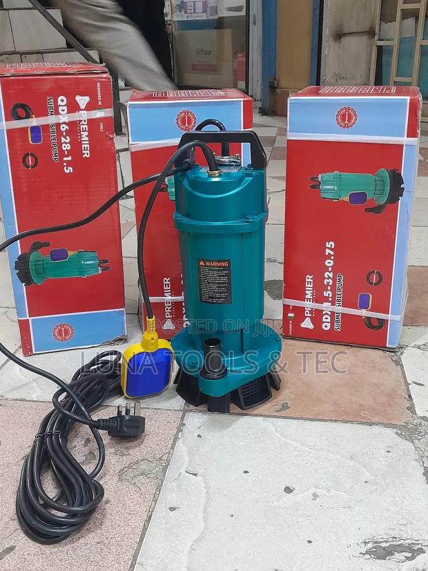 Shallow Borehole Premier Waters Pump 1hp 32m Head 750w
