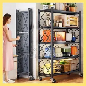 4tier Foldable Kitchen Rack