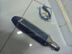 Black Akrapovic Exhaust