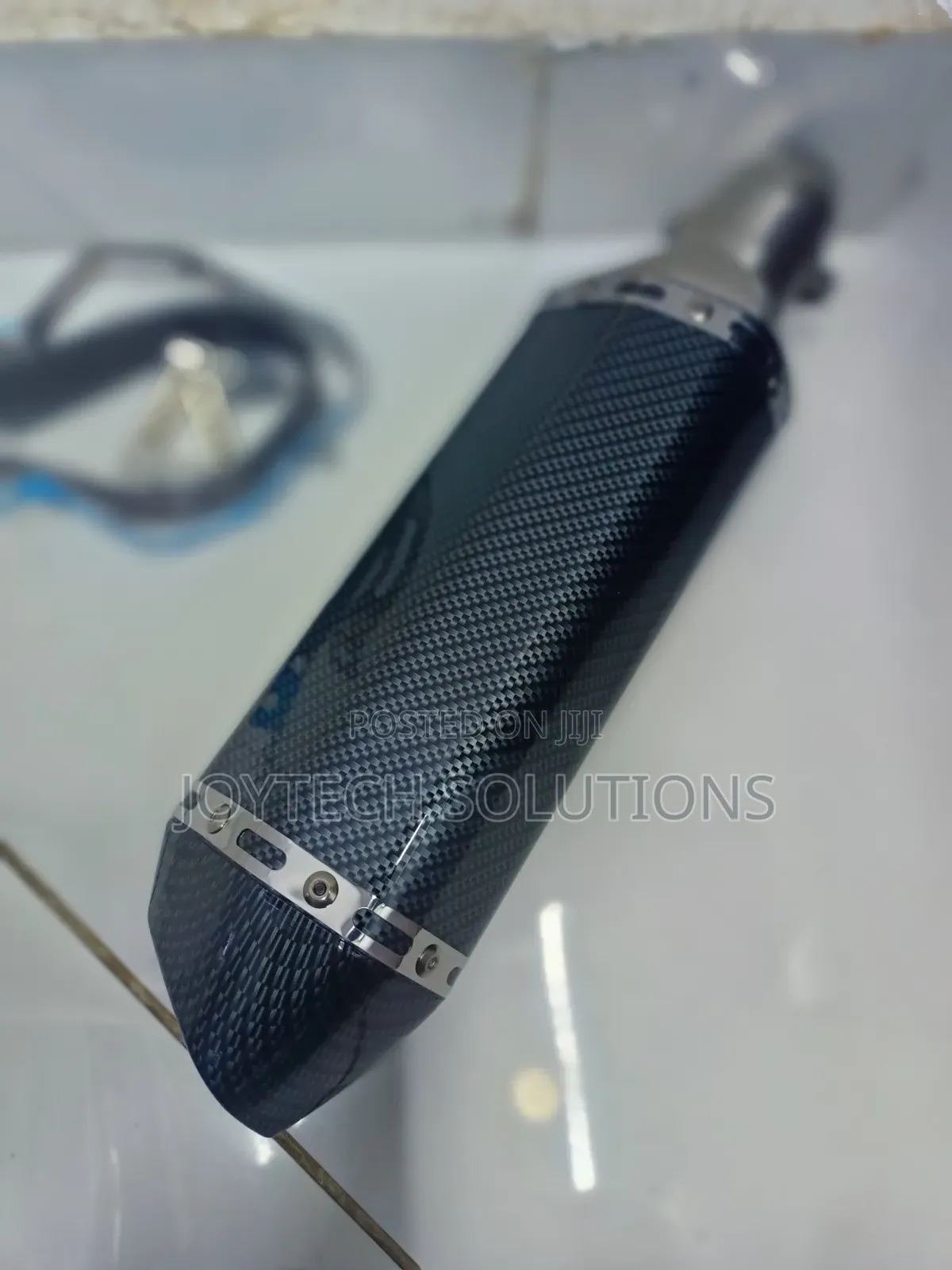 Black Akrapovic Exhaust