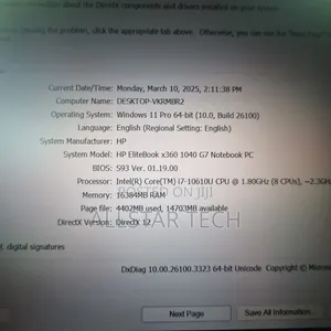 Laptop HP EliteBook X360 1040 G7 16GB Intel Core I7 SSD 512GB