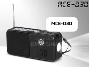 Portable Wireless Speaker Mce-030.M.C.E Solar Rechargeable