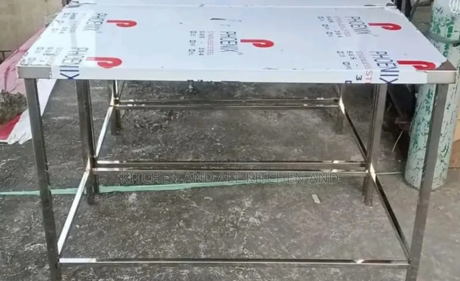 Ss Smart Stainless Steel Kitchen Work Table Table