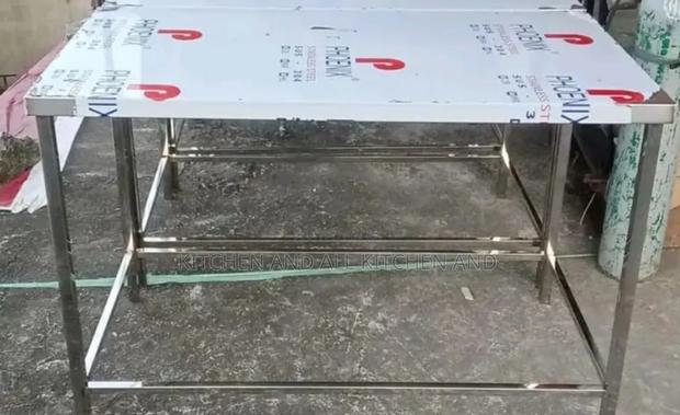 Ss Smart Stainless Steel Kitchen Work Table Table