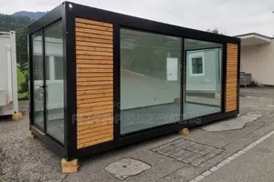 Container Studio Model-Wood Cladded