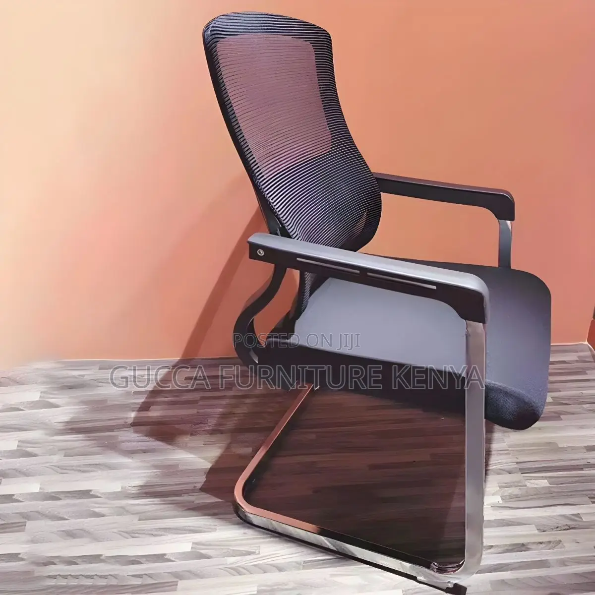 Office Chairs:Ergonomic Office Chair Midback No Wheels Chair