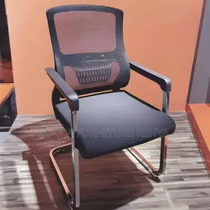 Office Chairs:Ergonomic Office Chair Midback No Wheels Chair