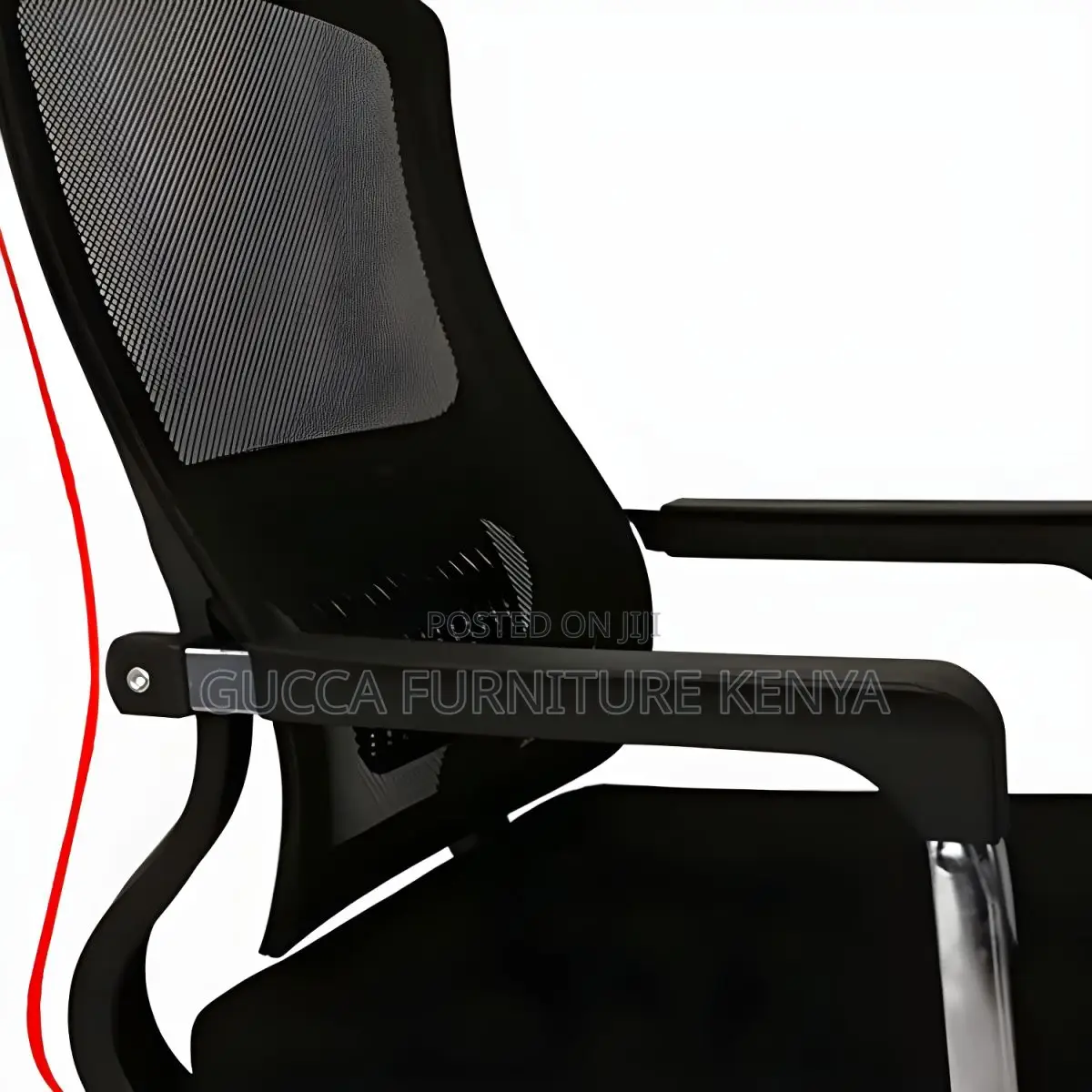 Office Chairs:Ergonomic Office Chair Midback No Wheels Chair