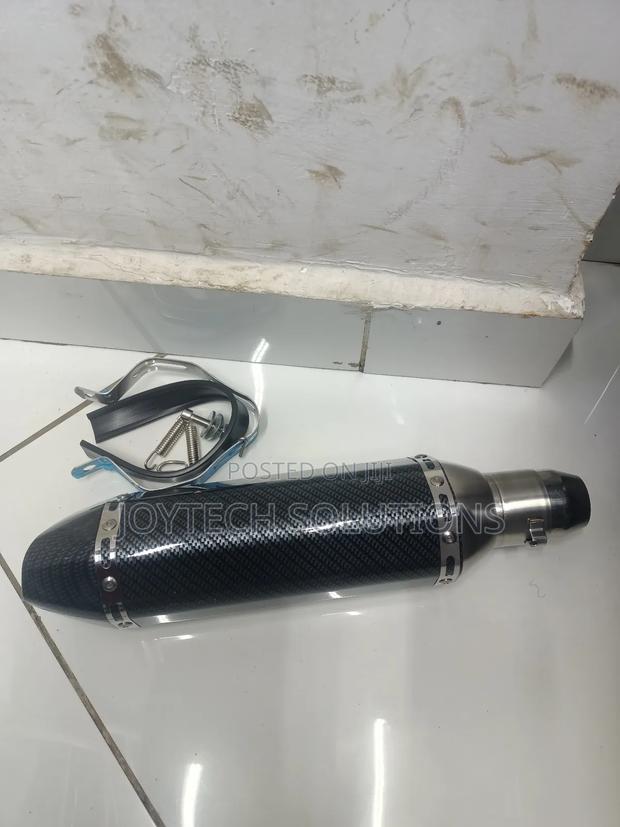 Black Akrapovic Exhaust