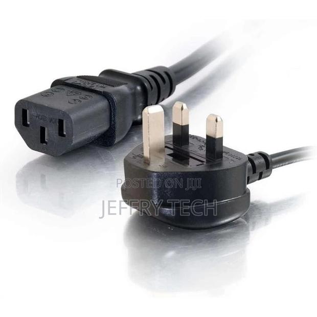 Uk Power Cable (Iec320c13 to Bs1363) Kettle Lead Power Cord