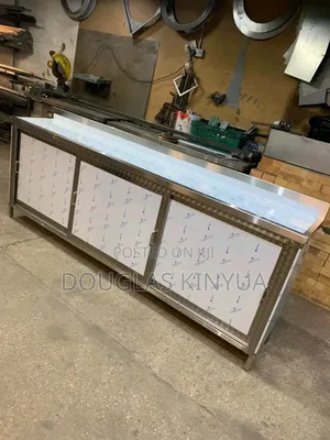 Stainless Steel Sliding Working Top Cabinet
