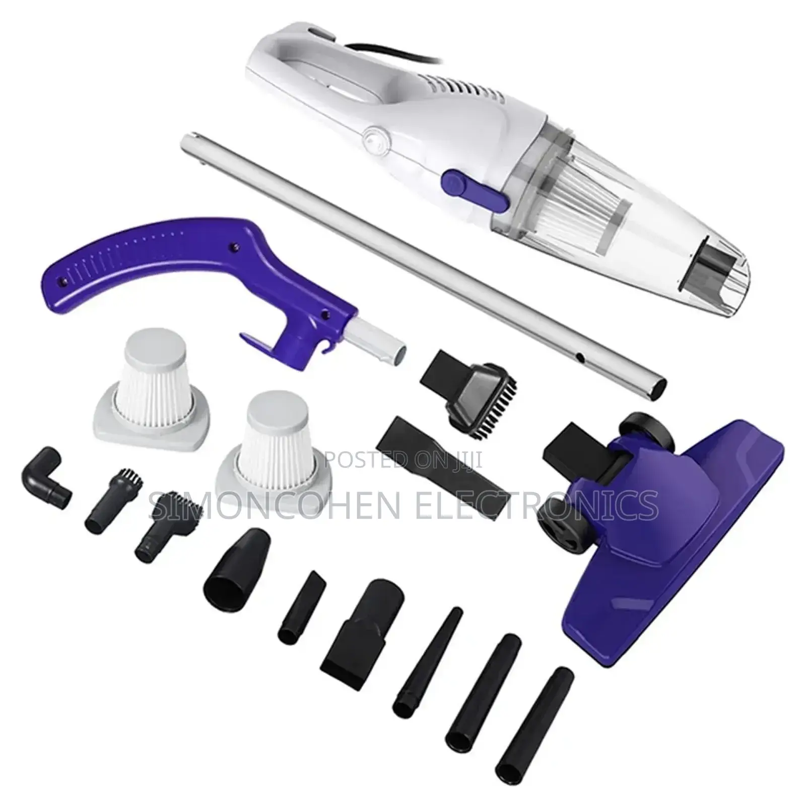 2 in 1 Electric Hand Held Wet and Dry Carpet Vacuum Cleaner