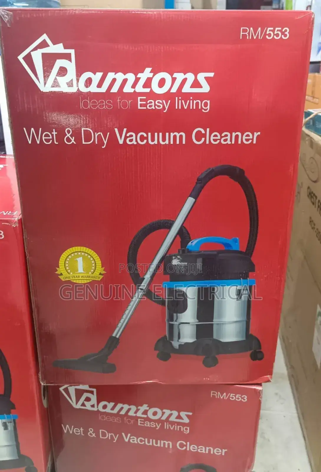 Ramtons Rm/553 - 21 Litre Tank Wet and Dry Vacuum Cleaner