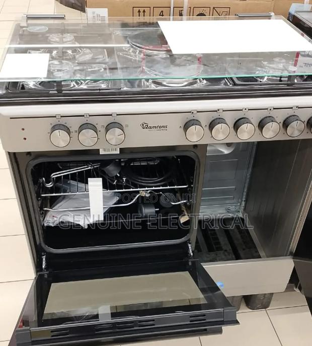 Ramtons 60*90 Standing Cooker With 4 Gas N" 2 Electric