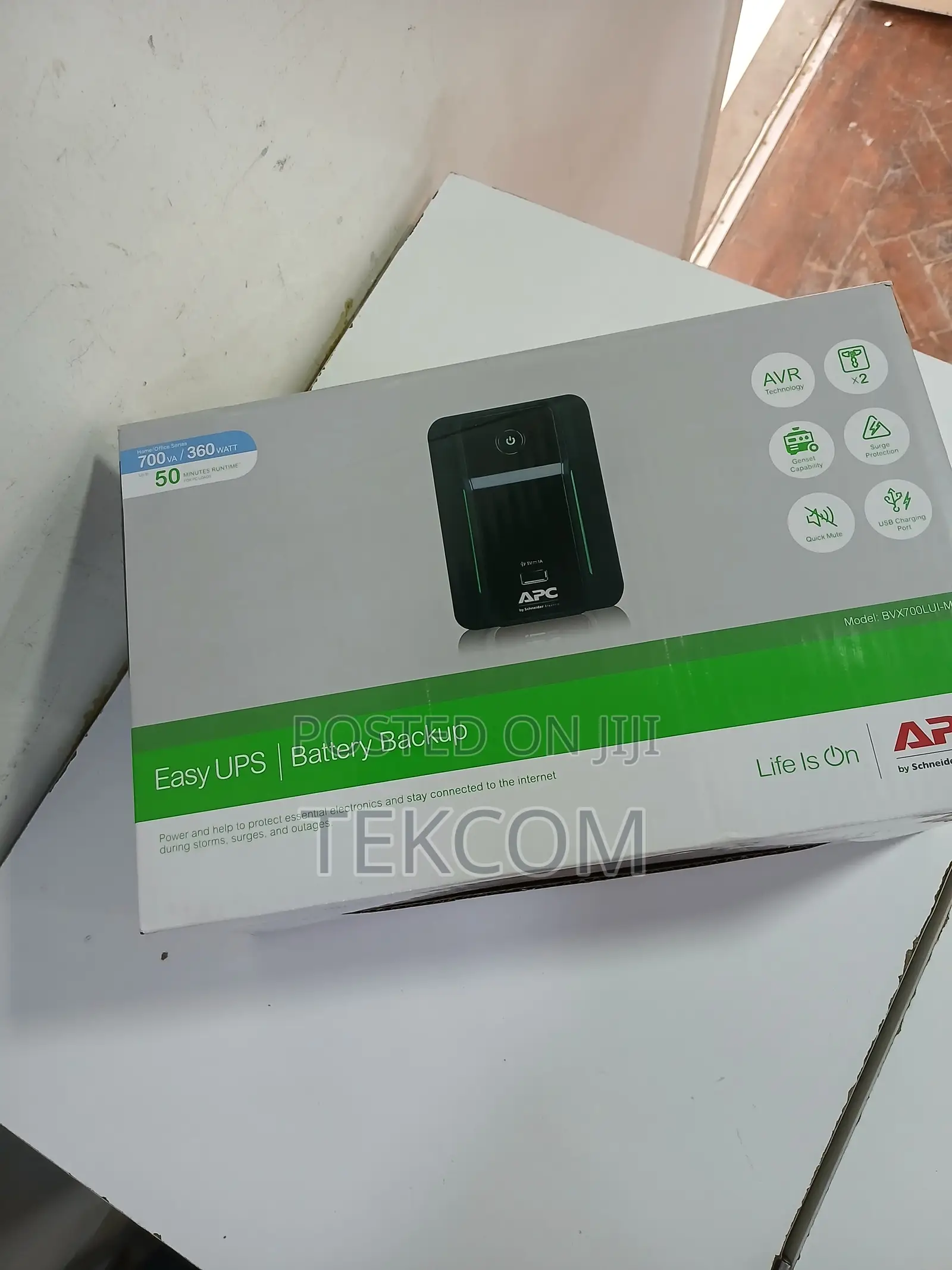 Ups 700va Apc Back