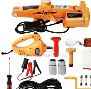 Car Jack 3 in 1 - Electric Car Jack, Air Compressor Wrench;