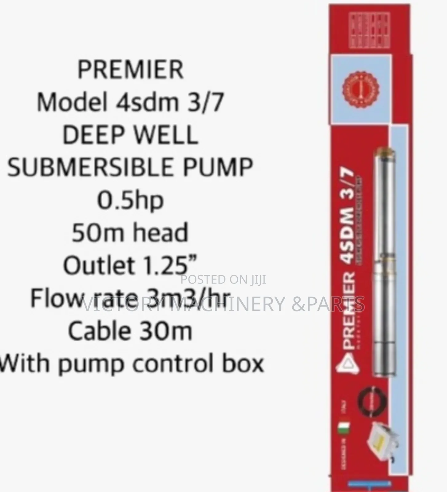 Surbmusible Pump Head 0.5hp