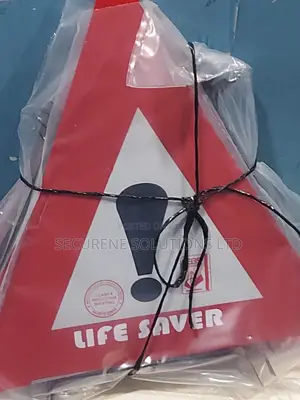 Life Saver" Warning Triangle, Essential for Road Safety