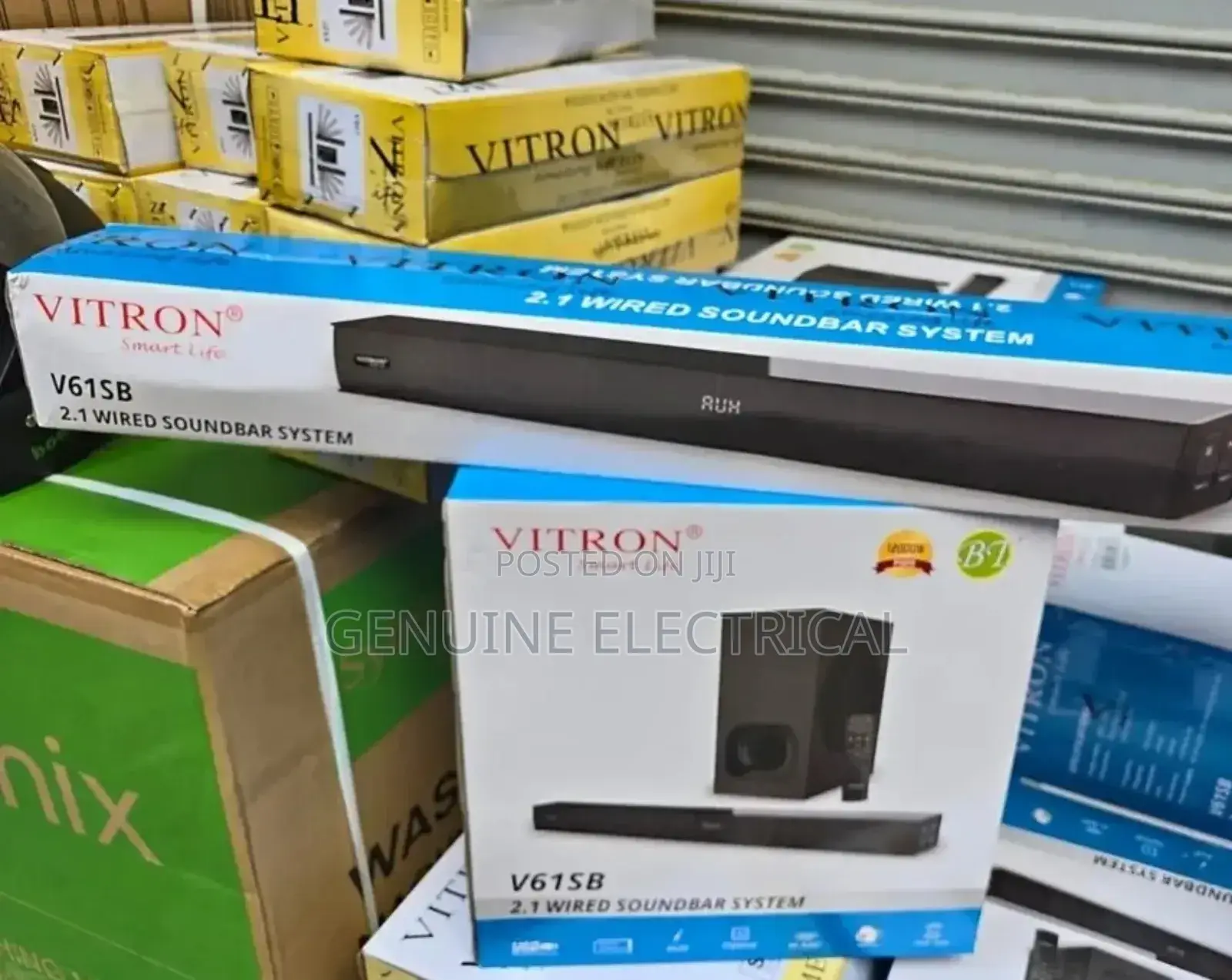 Vitron Soundbar! Vitron V61sb 2.1 Wired Soundbar System