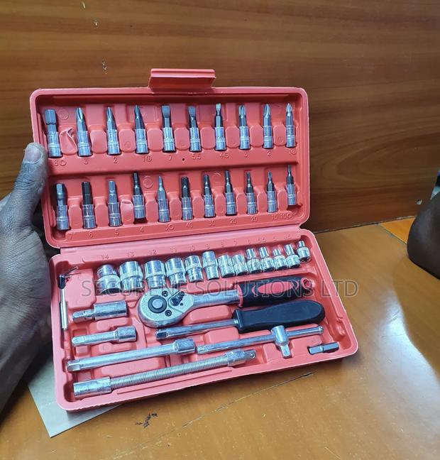 46-Piece Socket Wrench Set - thumbnail 2