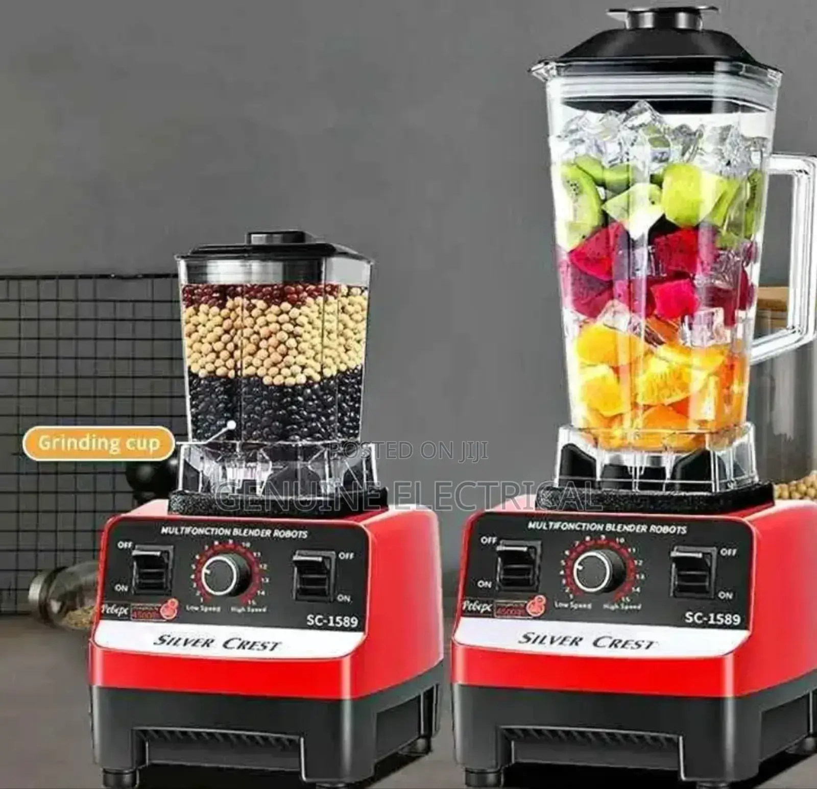 Blender (Commercial) Silvercrest Sc-1589, 2 in 1