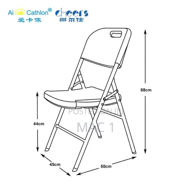 Foldable Chairs Portable Mass Chairs - thumbnail 4