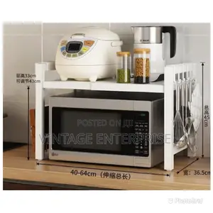 Expandable Metallic Microwave Stand