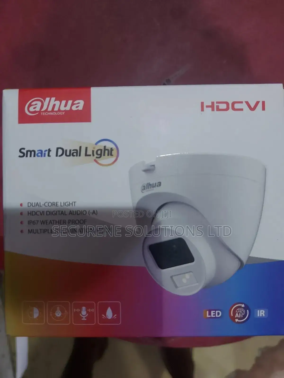 2mp Smart Dual Light Hdcvi Fixed-Focal Eyeball Camera