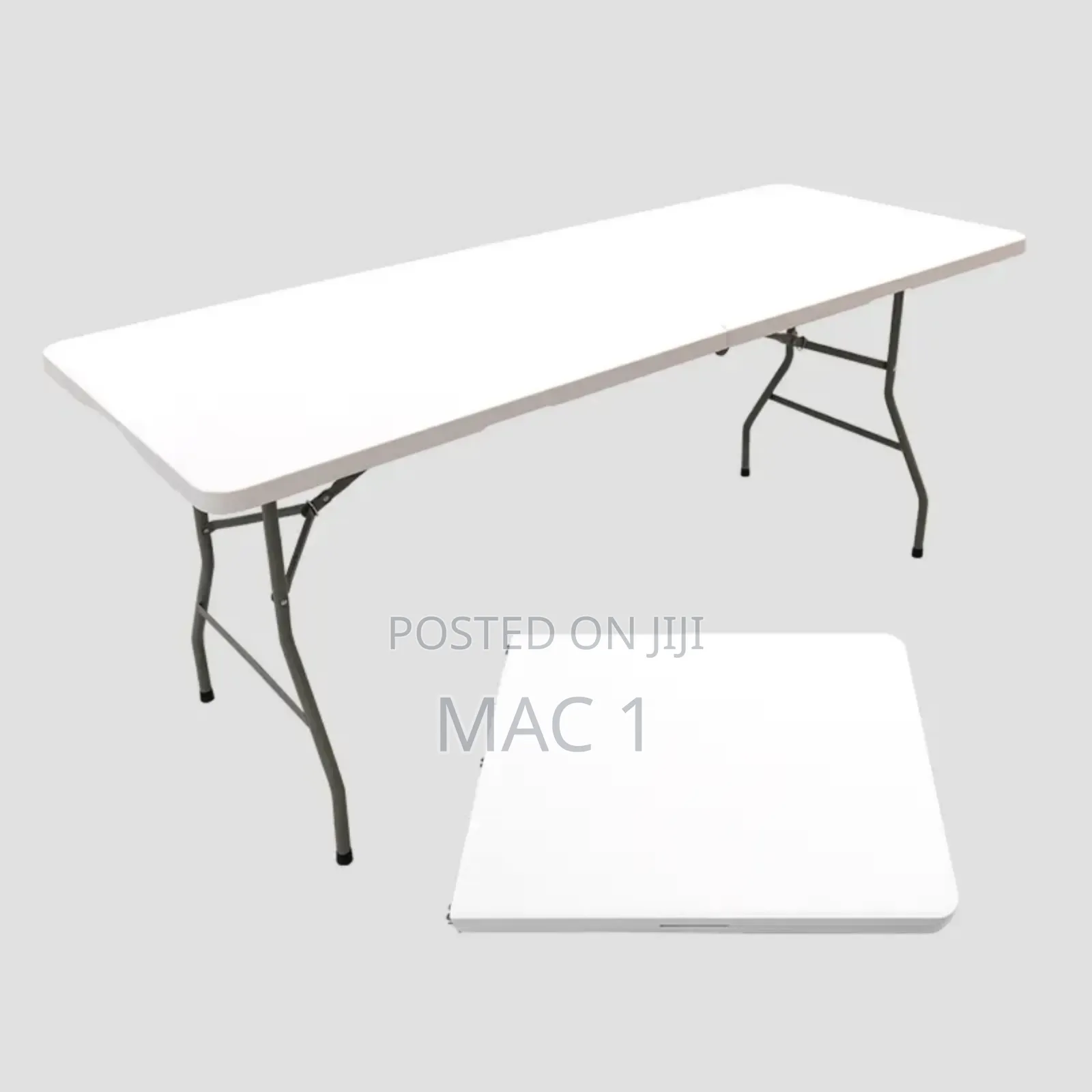 Strong Foldable Table In Plastic Length 1.2m