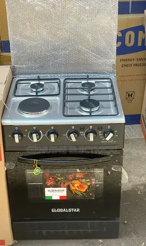 50 by 55 Globalstar Jet 3+1 Standing Cooker W/ Electric Oven