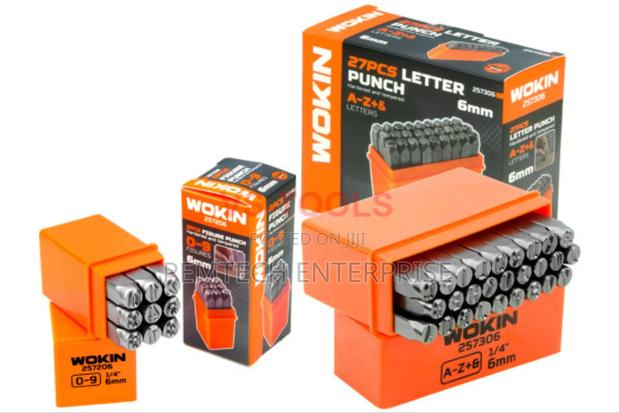 Steel Punch Stamp Die Set Letters (A-Z) Numbers 0-9 Set 3mm