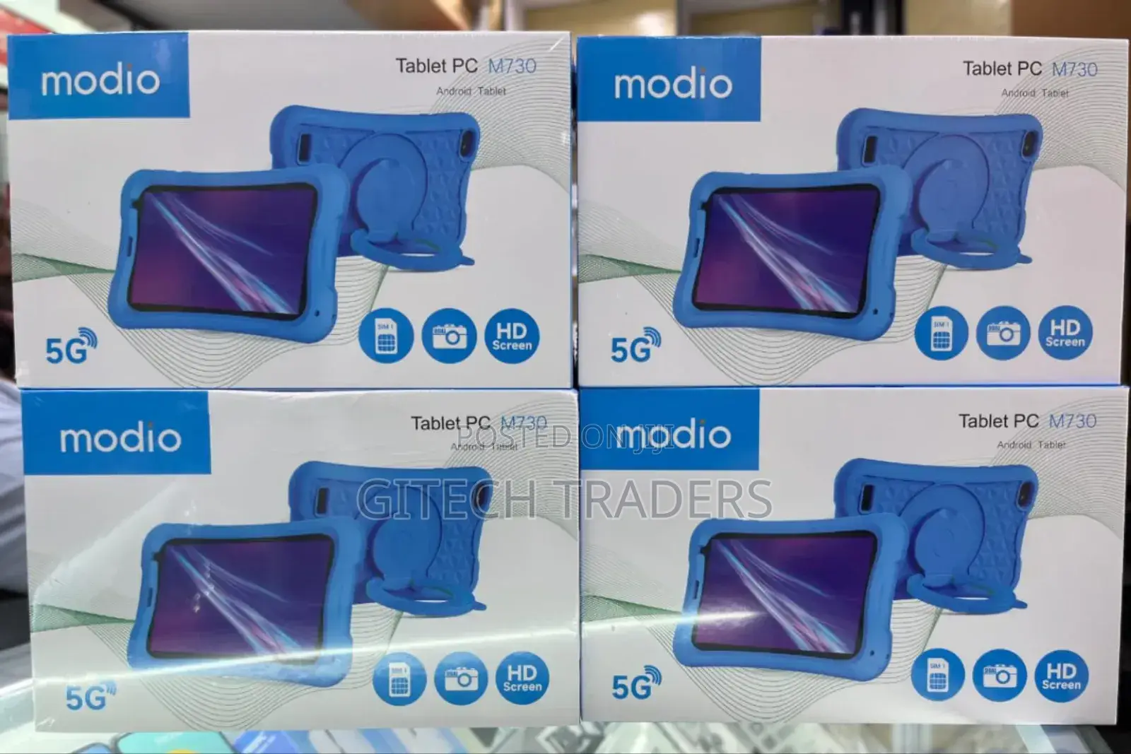 Kids Tablet Modio M730* 
•Memory 256/6
•Display 7"Inch
